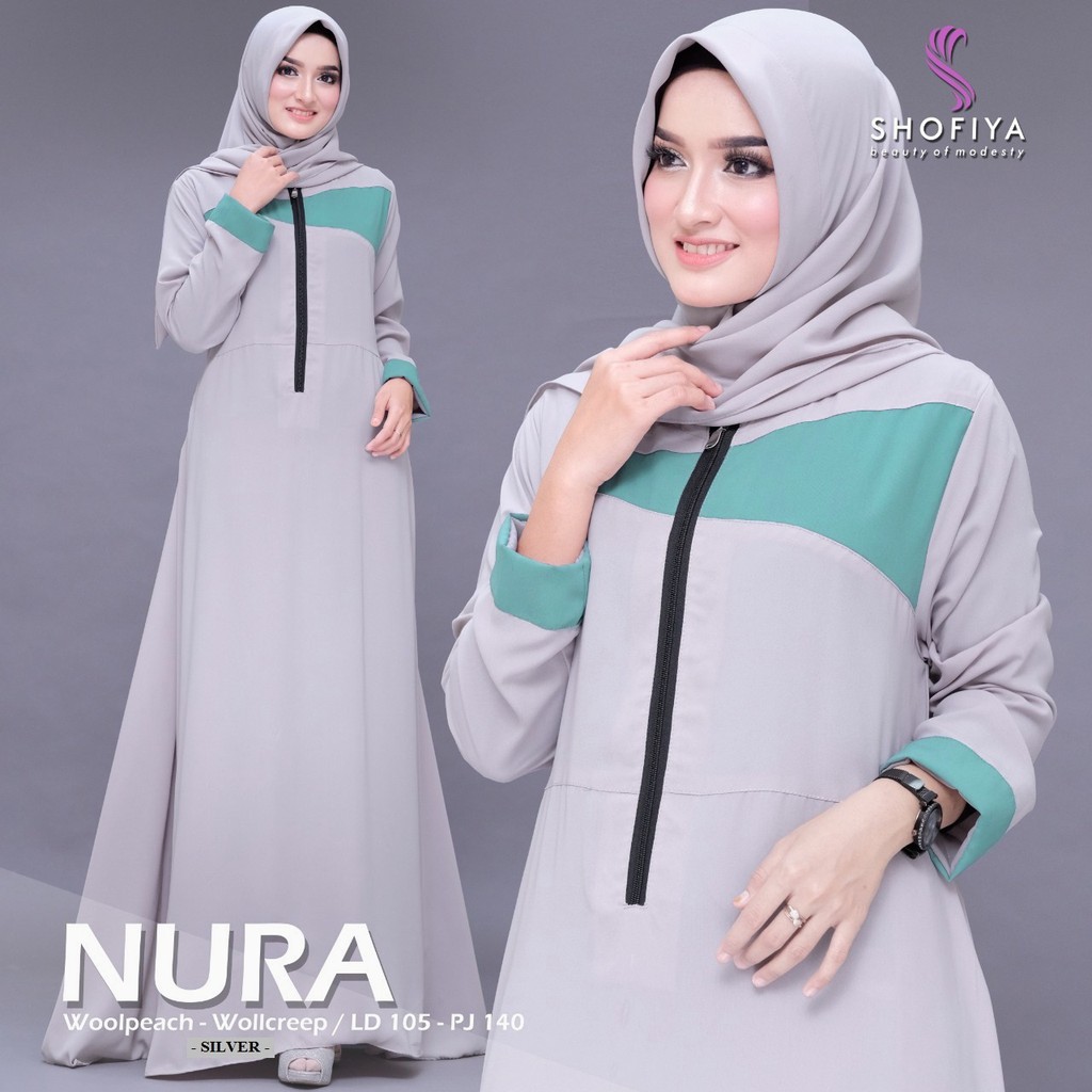 Nura Dress Muslim Original by Shofiya
