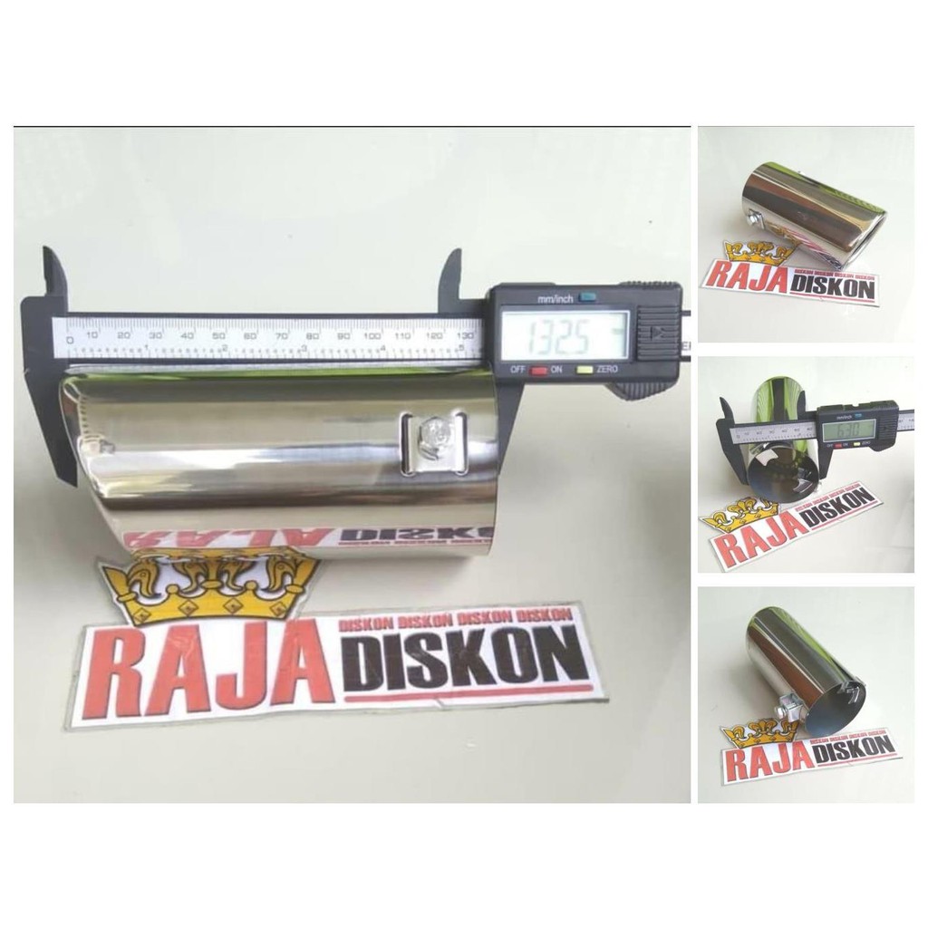 Buntut Knalpot Mobil Agya Ayla Brio Datsun Muffler Cutter Racing