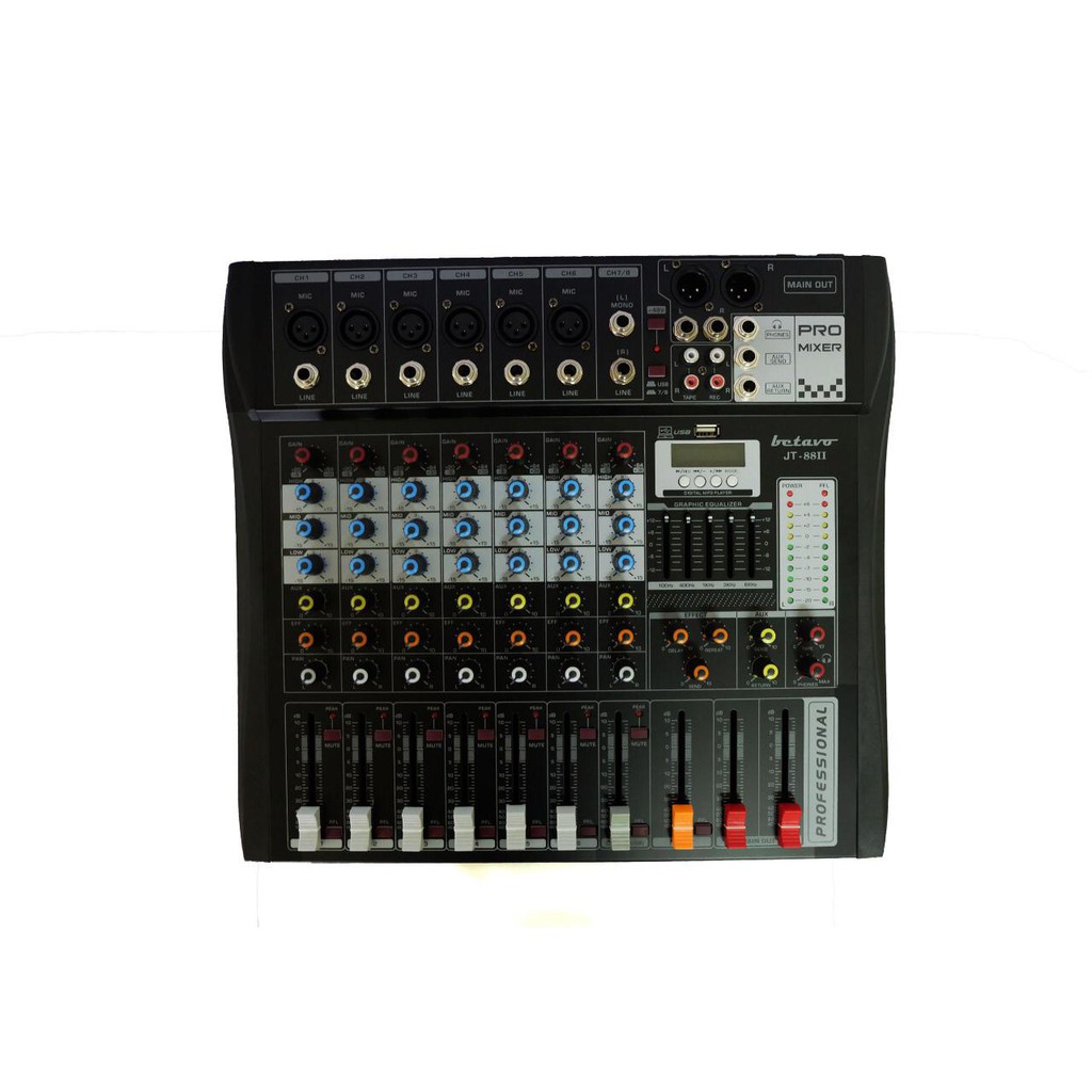 Mixer Betavo JT 122 USB (12 Channel) Betavo JT122