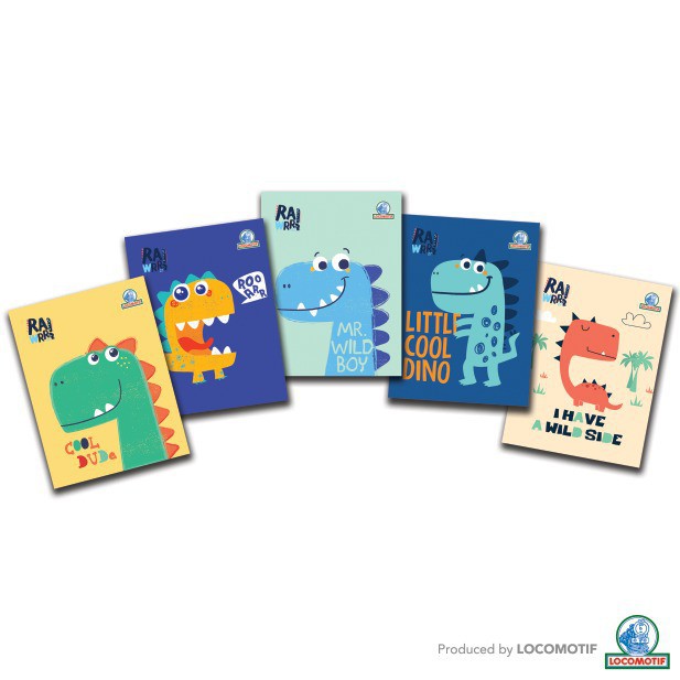 

School Book Expo 38 Lembar Locomotif 38L Buku Tulis Murah SD SMP SMA isi 10 pcs