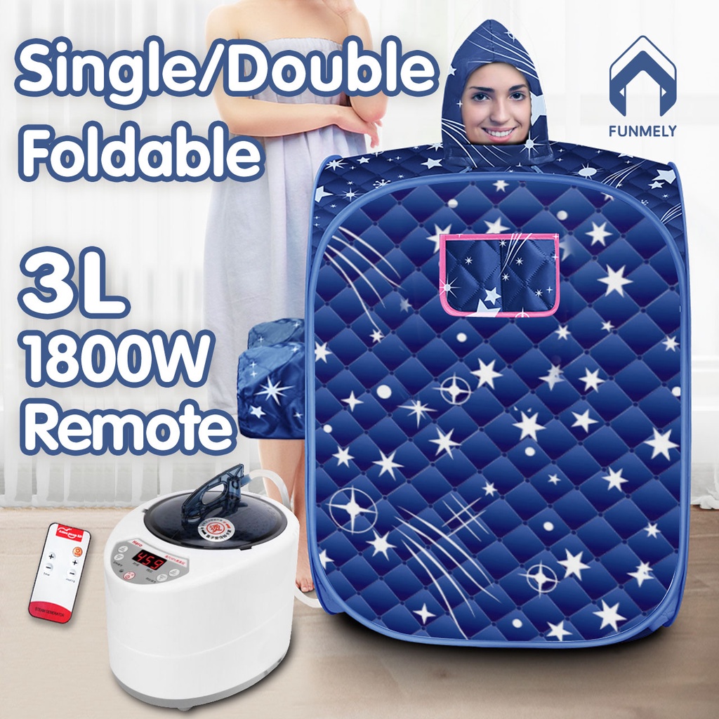 ❤️TERMURAH!!!❤️Sauna Portable Spa✌️Tempat Sauna Dirumah✌️Bathup Portable✌️Alat Timung Spa Full Body✌️Mesin Sauna Portable✌️Perlengkapan Spa Massage