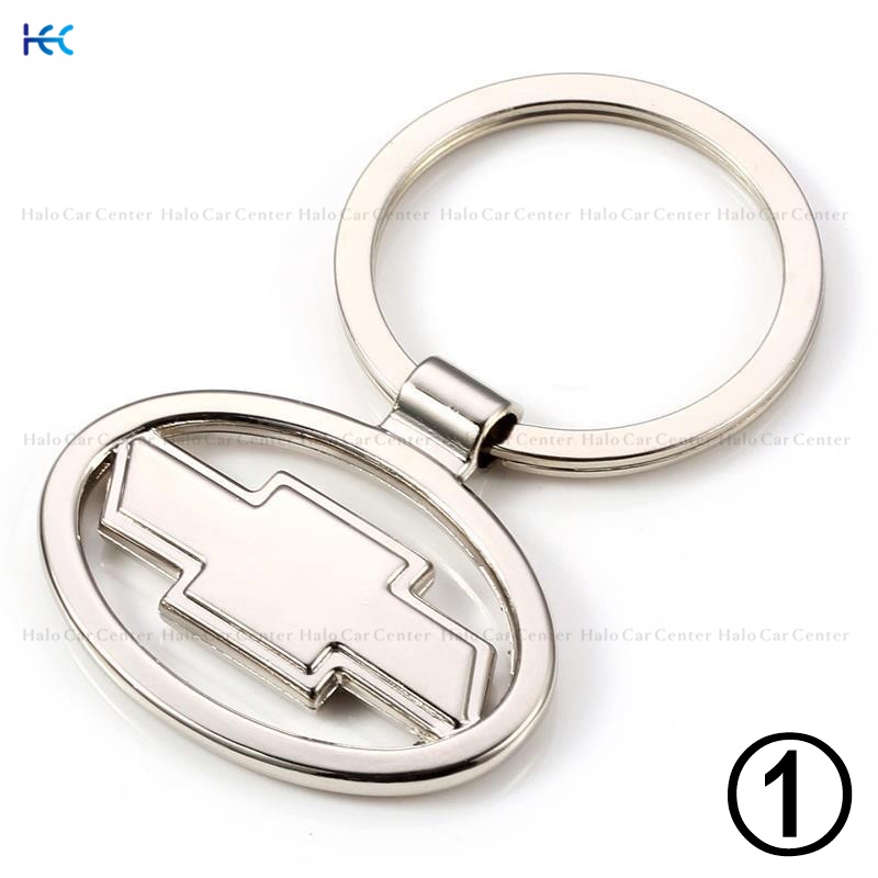 【Ready Stock】Alloy Metal Logo Motorcycle Keychain Car keychain SET for Chevrolet