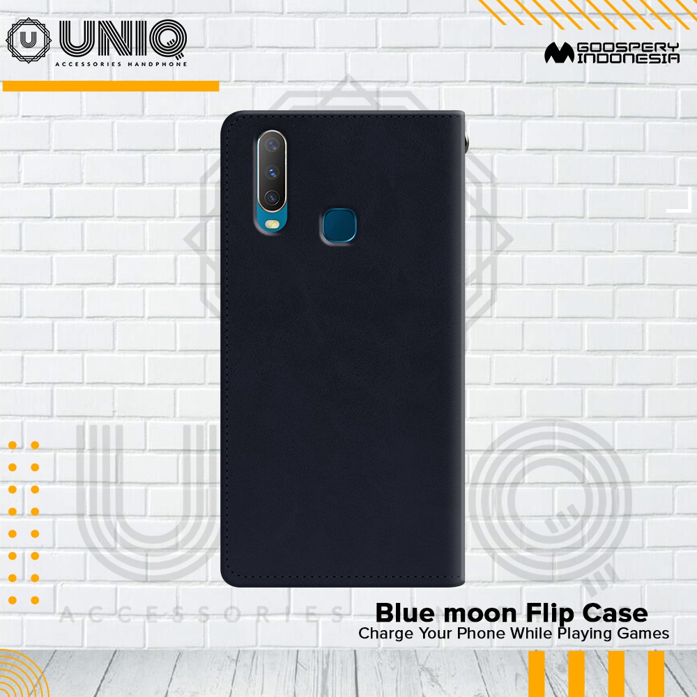 Casing FlipCase Oppo Reno 2F Goospery Blue Moon Flip Case