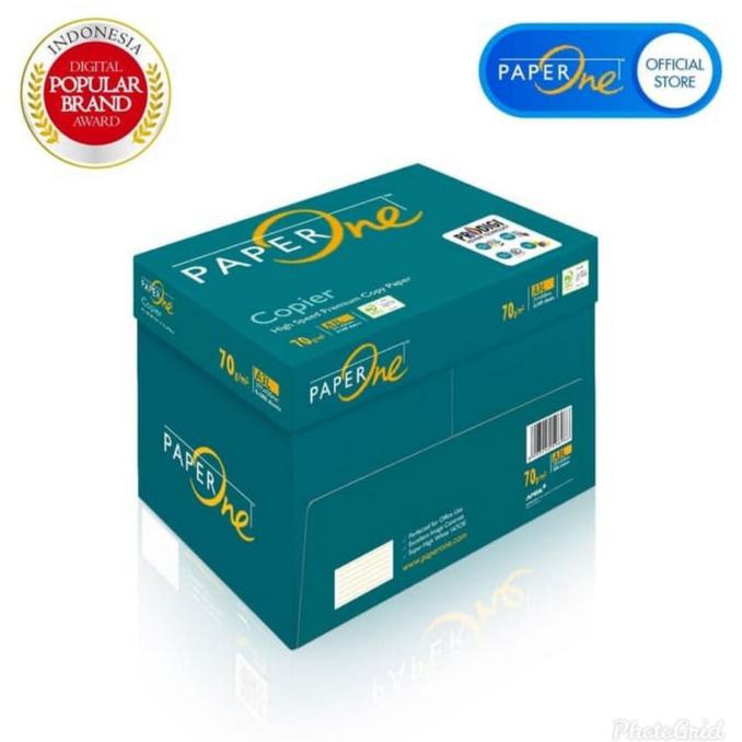 

Ketas Paper One A4 75Gram - Kertas Hvs Paper One 75Gram Perdus Murah Mayastore11