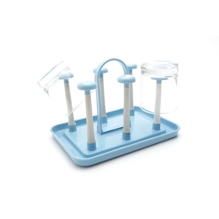 Rak Gelas / Rak Gantung / Gantungan Gelas / Gantungan gelas Biru