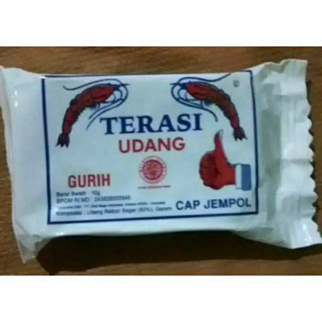 

Terasi Udang Gurih Ekonomis 10 Gram