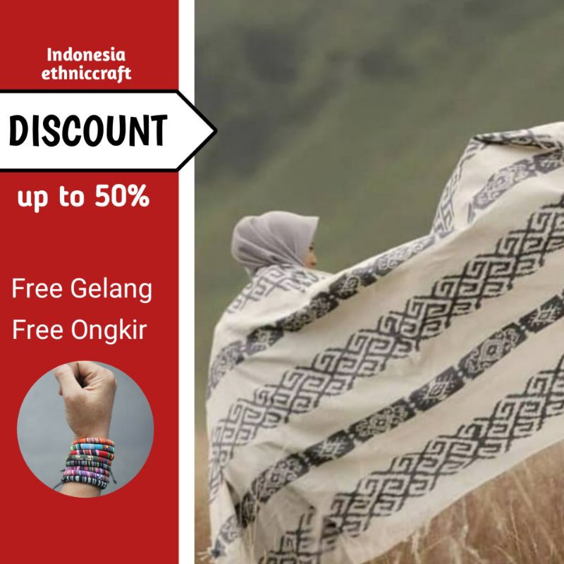 Kain Tenun Etnik Blangket Tenun Blanket Jepara Motif Toraja Sumba Kain Tenun Jepara Murah