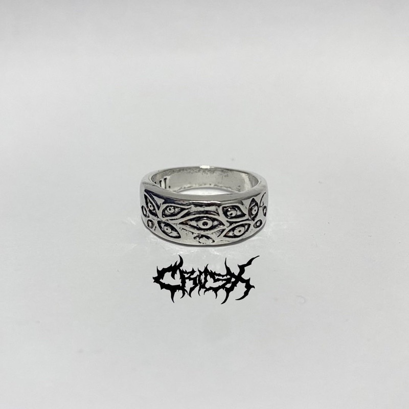 THOUSAND RING / EYES RING CINCIN MATA THOUSAND EYE RING / COUPLE RING CINCIN COUPLE KOREAN STYLE RING CINCIN STYLE KOREA CINCIN AESTHETIC RING CINCIN TITANIUM CINCIN STAINLESS STEEL CINCIN PRIA CINCIN WANITA HIP HOP PUNK RETRO VINTAGE METAL RING