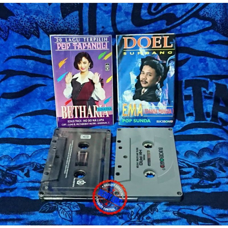 Kaset Pita Lagu² Sunda Jawa Batak Bali Campur Sari Gambus Disco Arab Preloved Collection