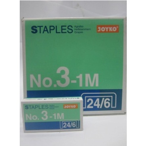 

Isi Staples JOYKO Besar No.3 24/6/Refill Hekter Steples Stapler