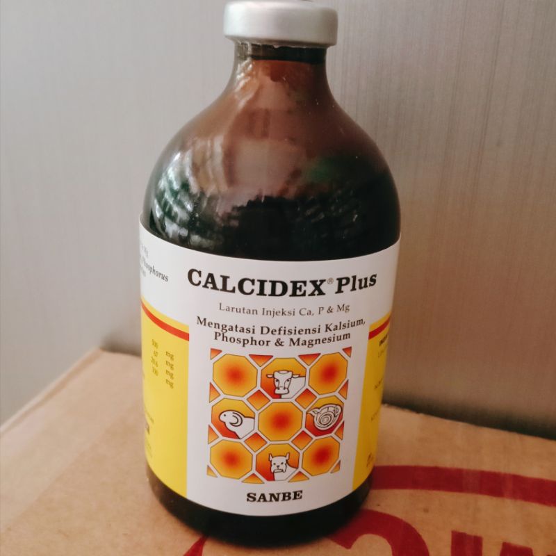 Calcidex Plus 100 ml Obat penguat tulang ternak