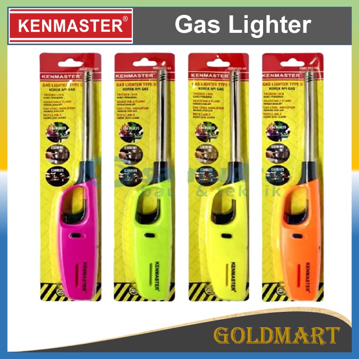 Korek api Gas Pematik Kompor Kenmaster Lighter Korek Kompor