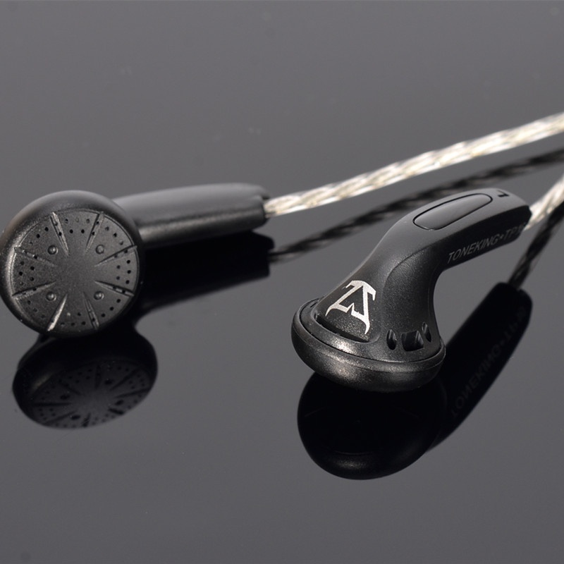 Toneking TP16 Headset In-Ear HIFI Bass Kepala Flat 32ohms 3.5mm PT15 / DT6 / ZST / ST1 / BL1 / V10