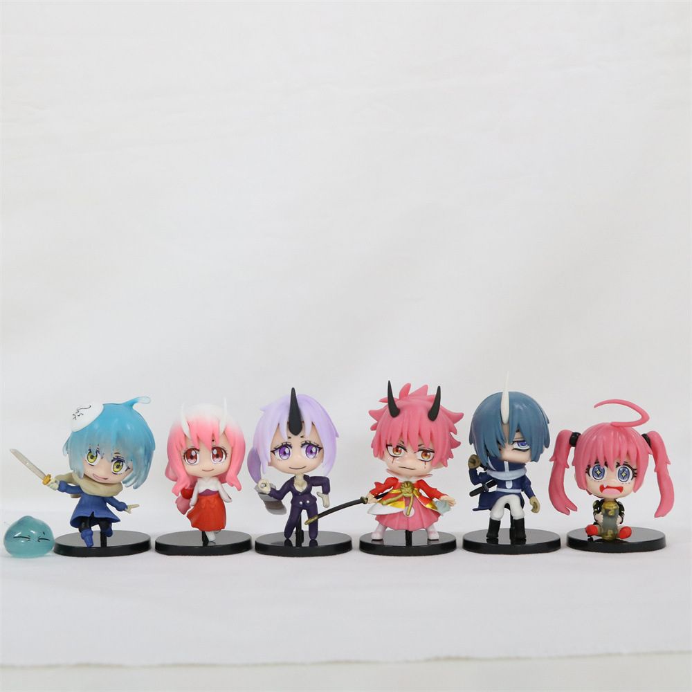 Fiugre Tensei Shitara Slime Datta Ken Rimuru Tempest set 6 pcs That Time I Got Reincarnated as a Slime