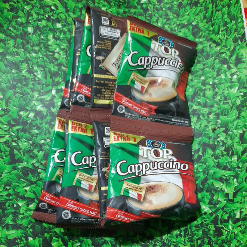 

Top capucino 25gr beli 2 extra 1/1 rnceng isi 15