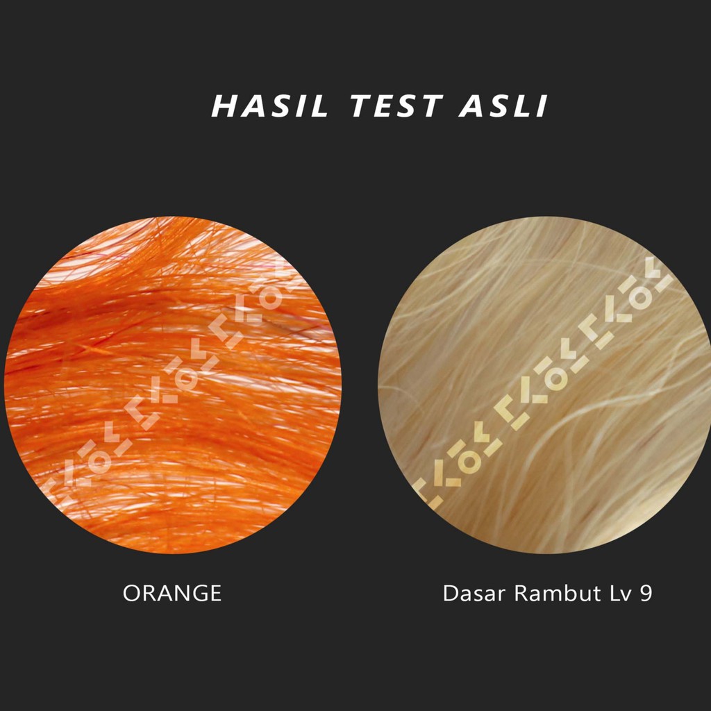 COLORE FRESCO ORANGE CAT RAMBUT OREN BAHAN DASAR AIR TANPA TAMBAHAN DEVELOPER