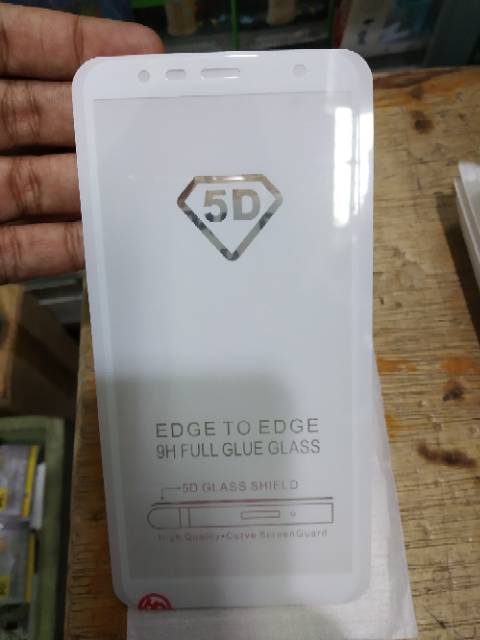 Tempered Glass Samsung J4+ Screen Guard J4 Plus Full Layar