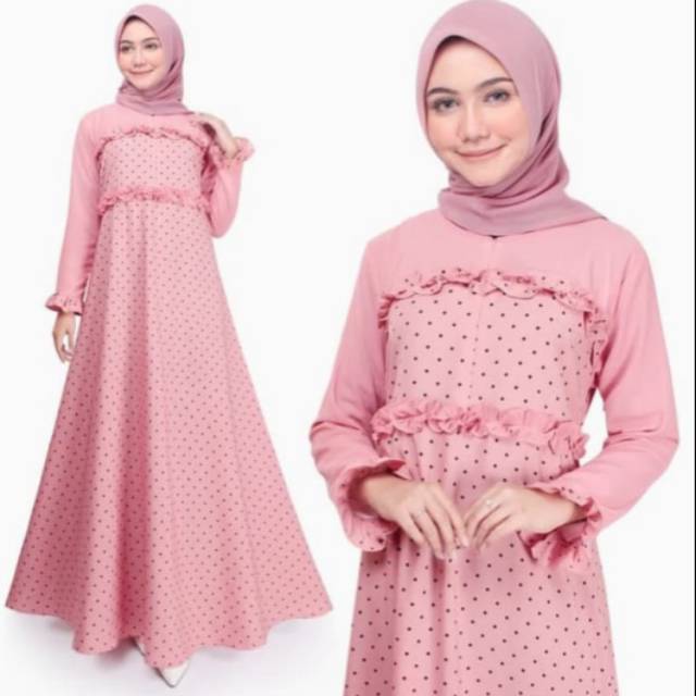 Aida Polkw||Gamis Wanita Original||Dres Muslim Busui