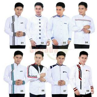 Baju  Koko  Pria Gus  Azmi  Syubbanul Muslimin Kombinasi   Baju  Koko  Pria Gus  Azmi  Syubbanul Muslimin Kombinasi
