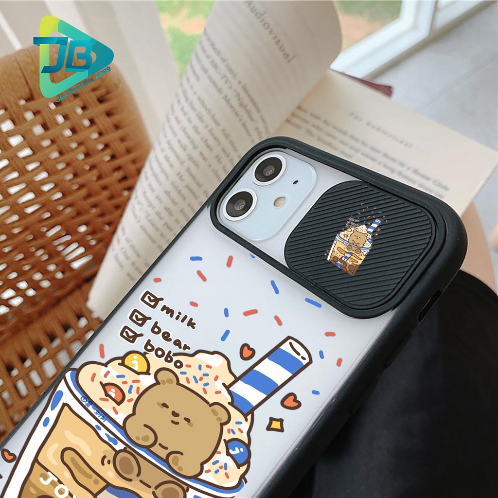 SOFTCASE SLINGCASE SLIDE PELINDUNG KAMERA FOOD CUTE SAMSUNG OPPO VIVO REALME IPHONE XIAOMI ALL TYPE JB5160