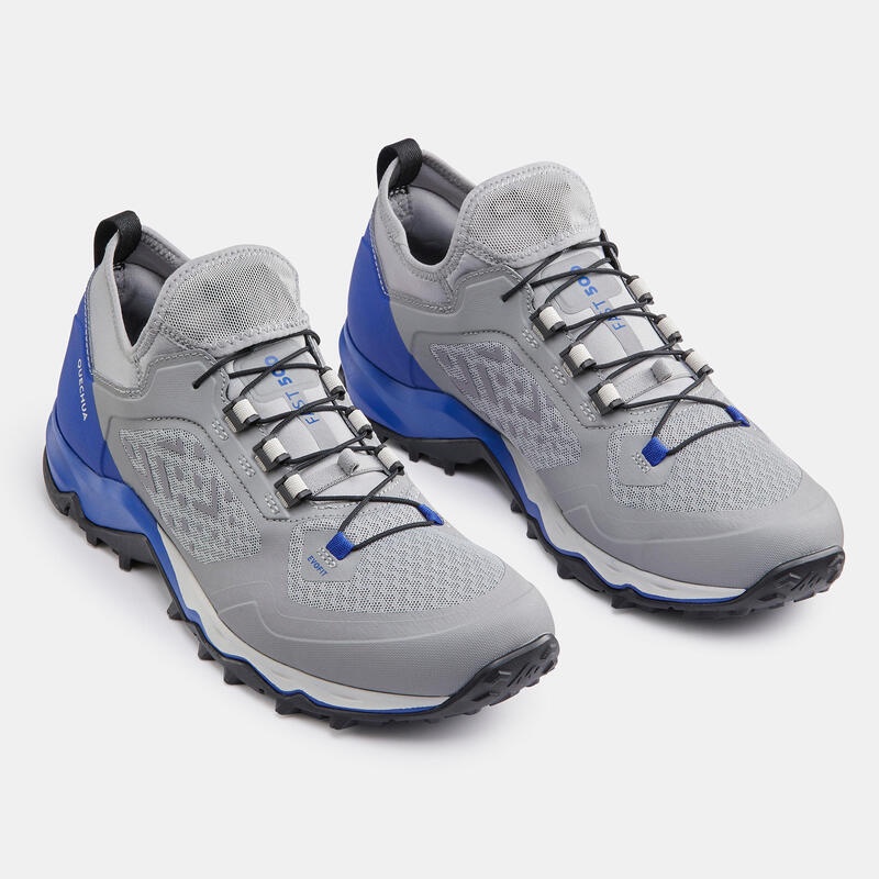 QUECHUA FH500 Sepatu Gunung Pria Hiking Trekking Super Ringan