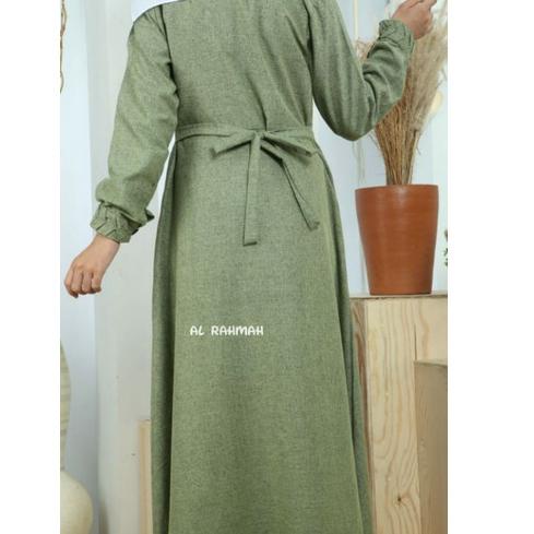 Menarik GAMIS KATUN MADINA SYAR'I MODEL SAKU DEPAN (Shalimah)