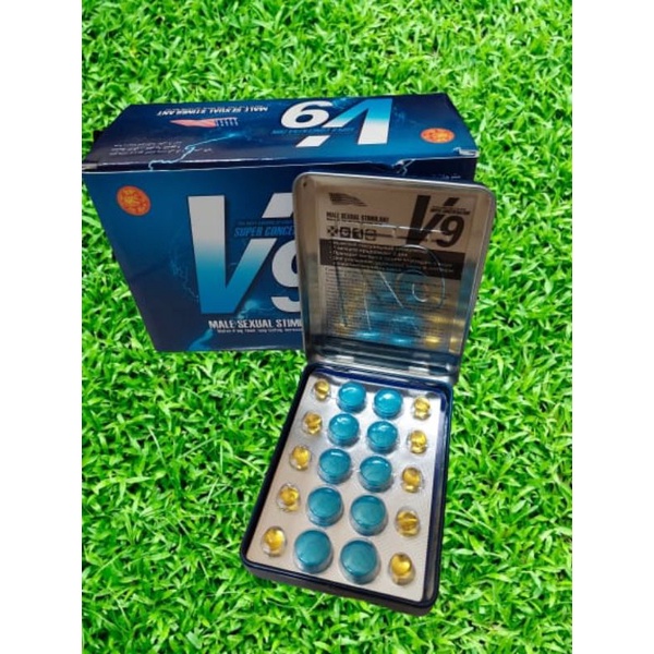 V9 OBAT KUAT PRIA READY ISI 20 KAPSUL