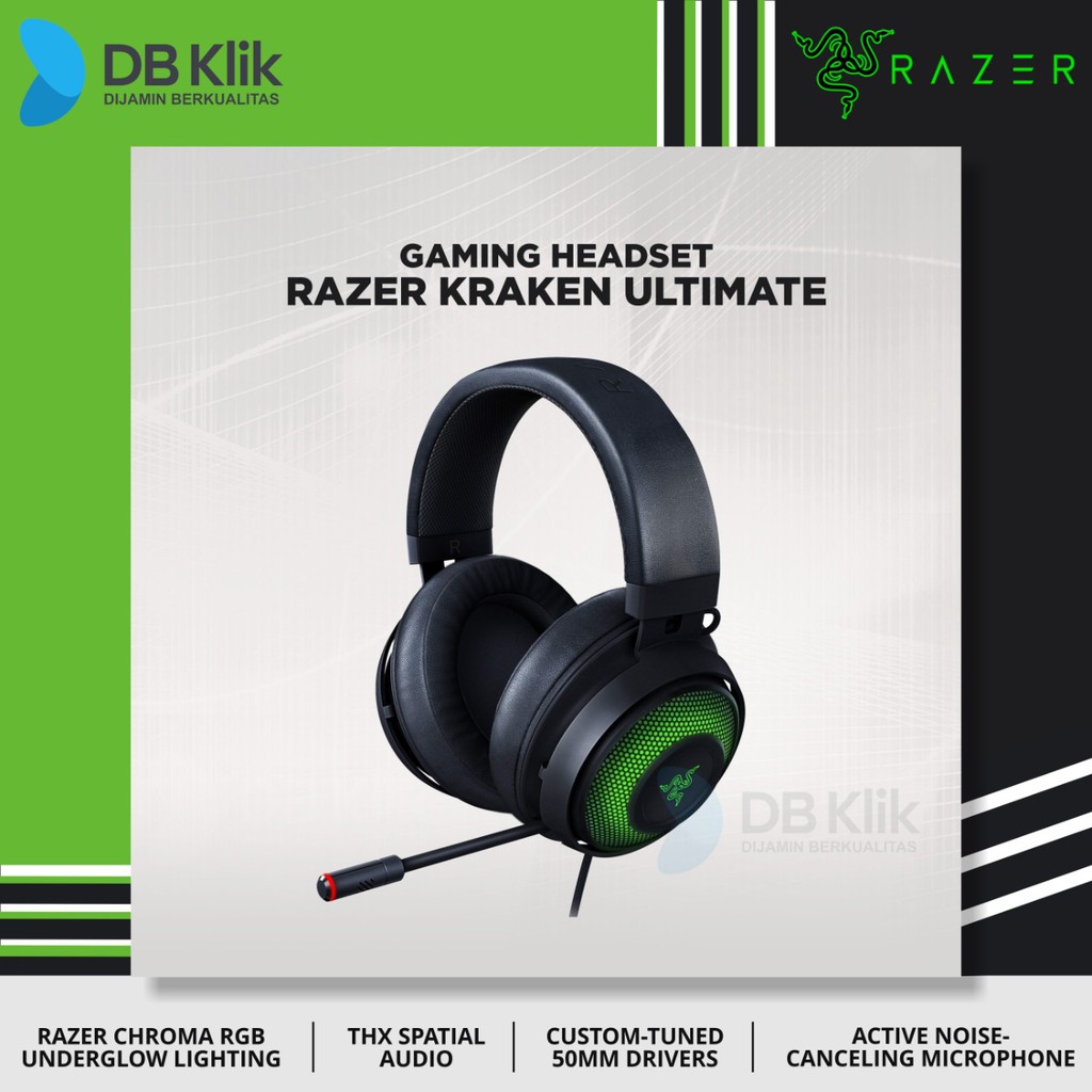 Headset Gaming RAZER Kraken Ultimate USB Surround Sound