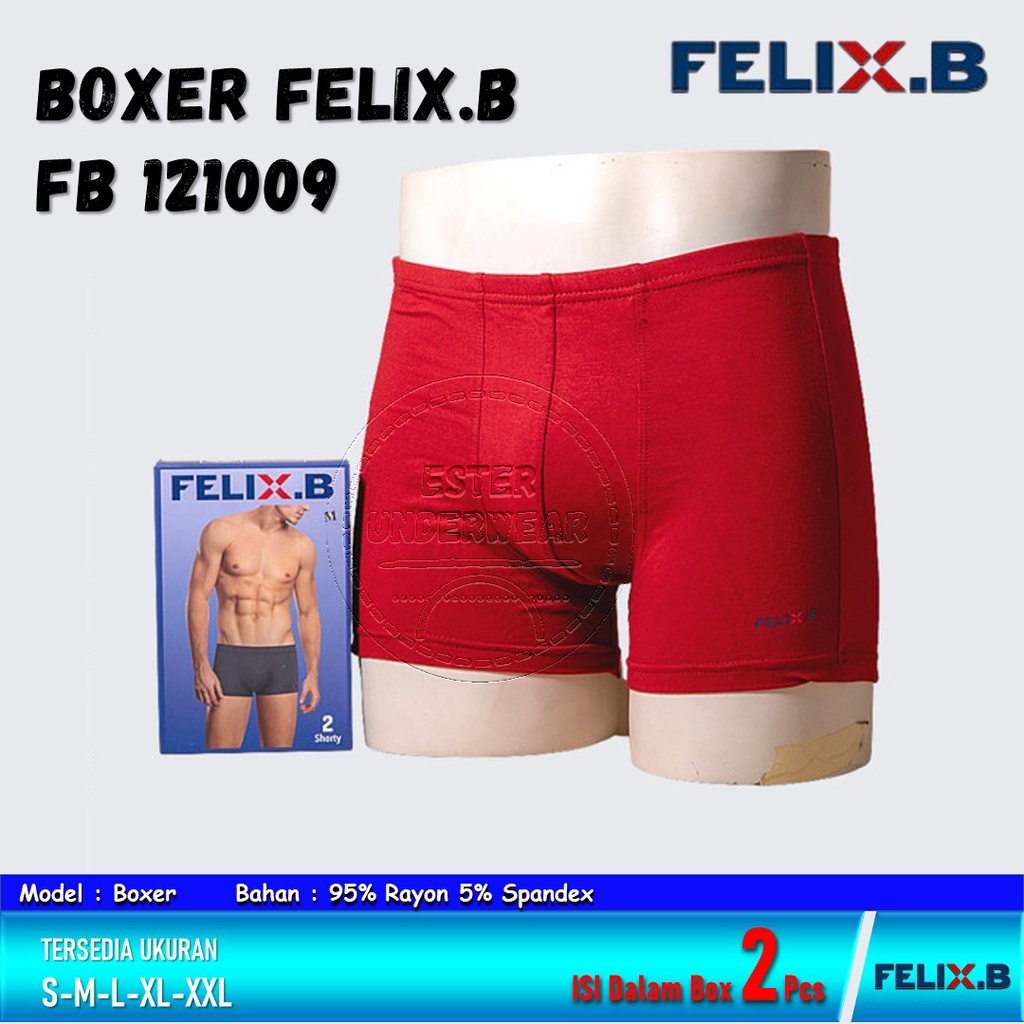 Celana dalam pria Felix.B FB 121009 ISI-2 PCS