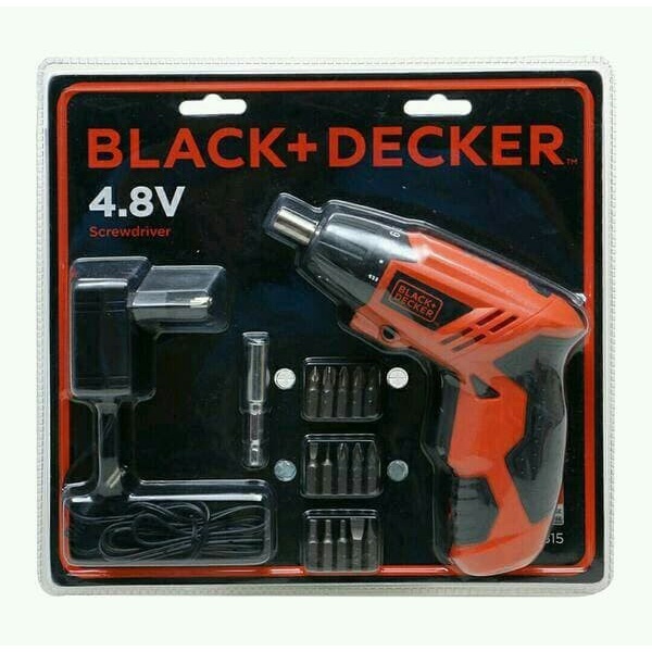 Mesin Bor Obeng Baterai Black+Decker KC4815-B1