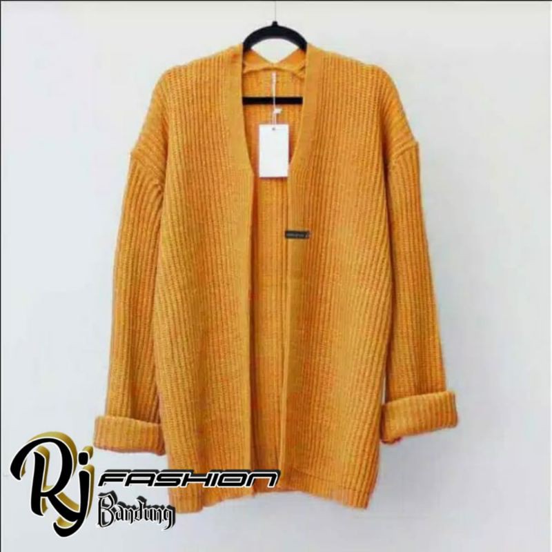 RJ FASHIONSTORE  'CARDIGAN BRESCA  'BAJU RAJUT WANITA