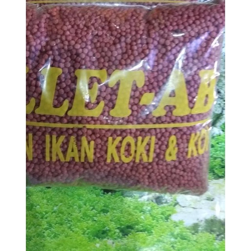 Makanan Ikan Koki Koi Pelet AB 1000gr