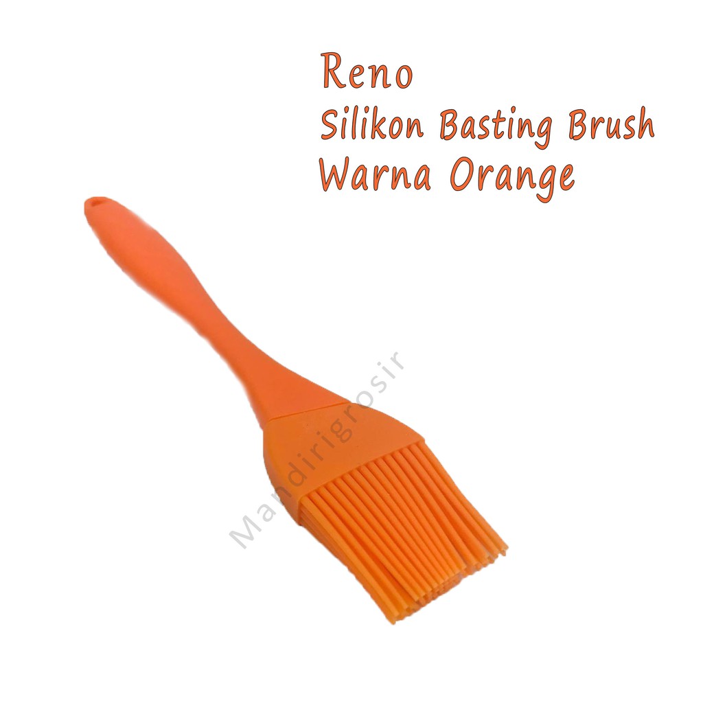 Silicon Basting Brush+Plastik Handle *Reno * Orange