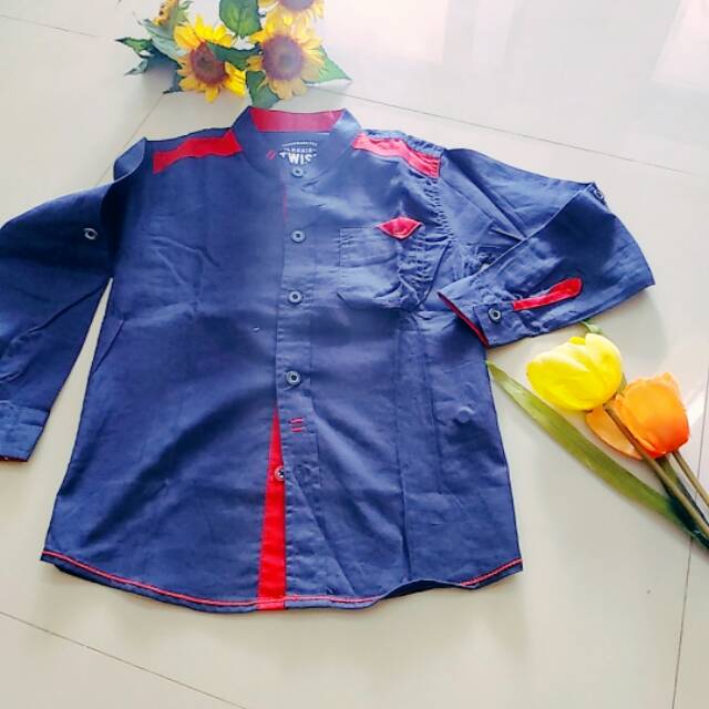 Kemeja anak laki merk Twist kids