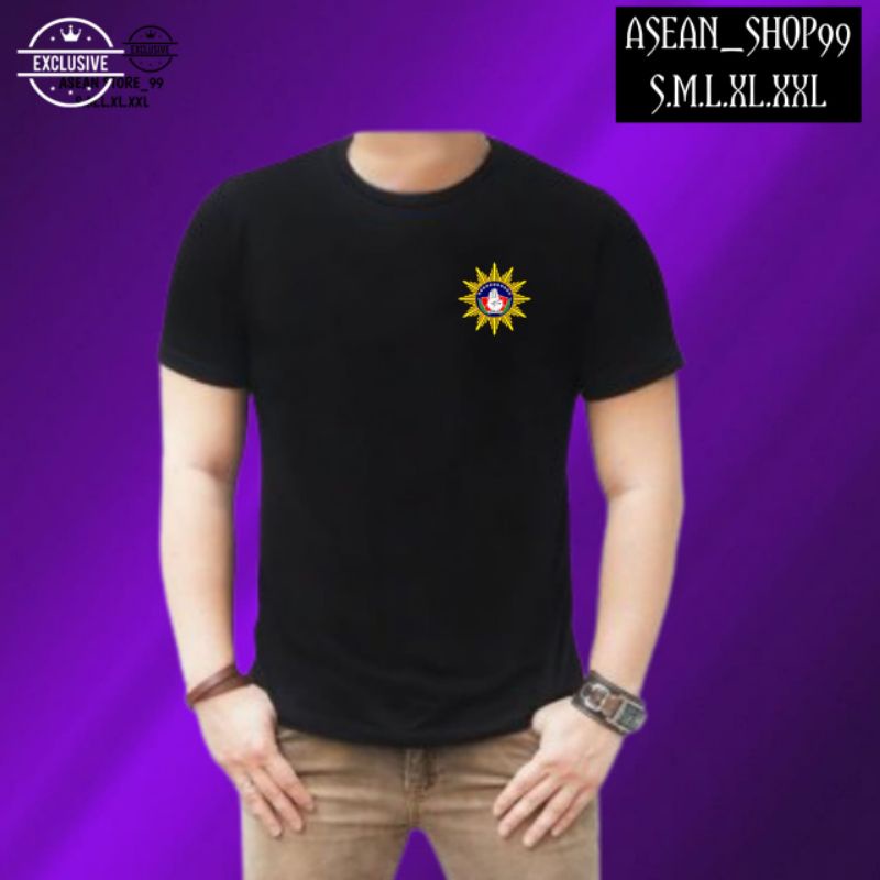 kaos baju tapak suci logo simpel dada kaos pencak silat