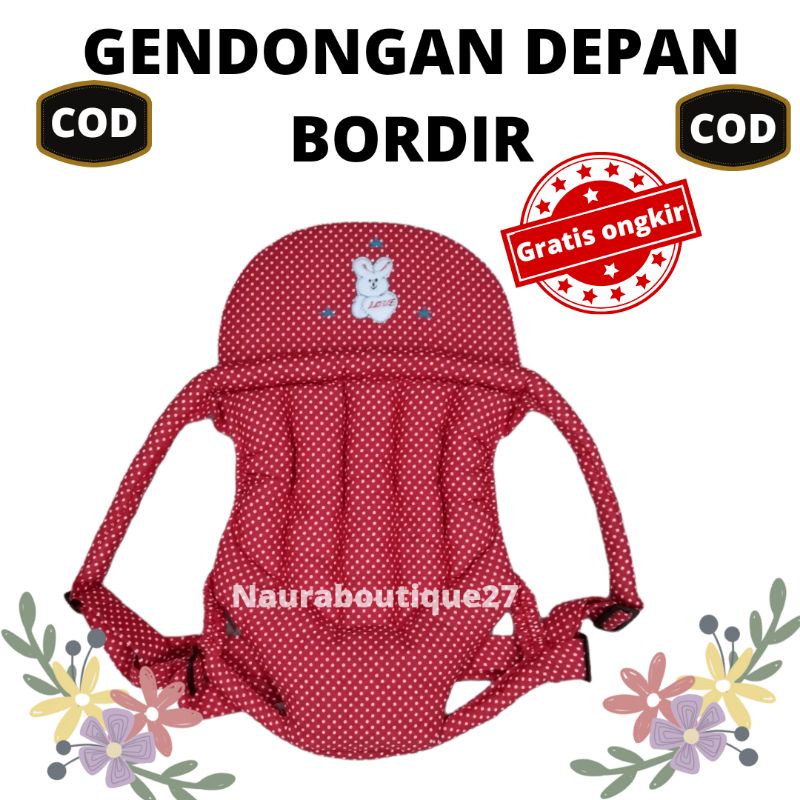 Gendongan bayi / Gendongan baby ring seling/ gendongan bayi hipseat / gendongan depan motif satu set/ gendongan depan motif