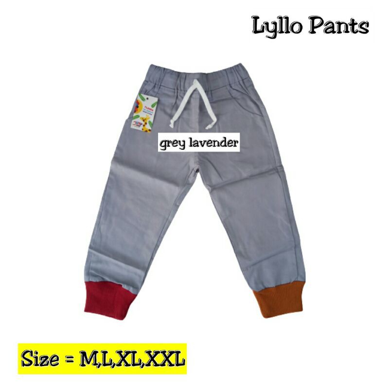 Lyllo pants 1-5tahun GUDANG.CLODI celana panjang anak laki-laki perempuan