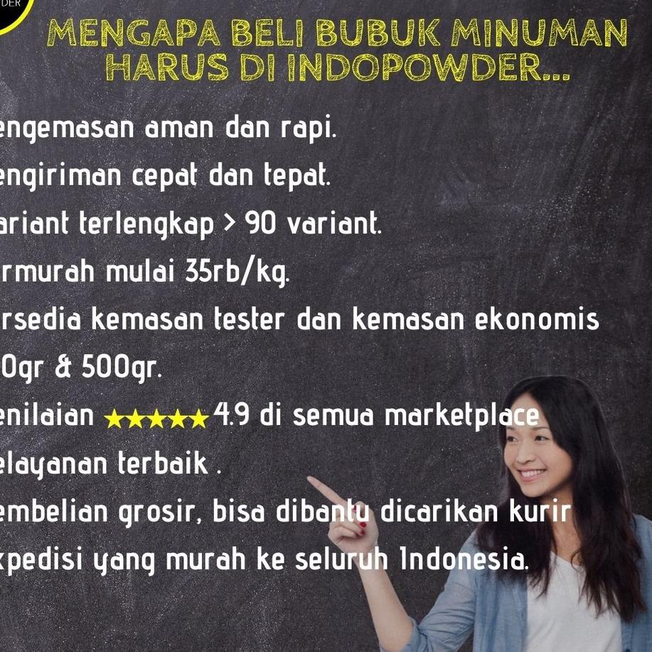 

CREAMER 1Kg - Bubuk CREAMER 1Kg - CREAMER Powder 1Kg - CREAMER Bubuk Non Diary 1Kg ホ