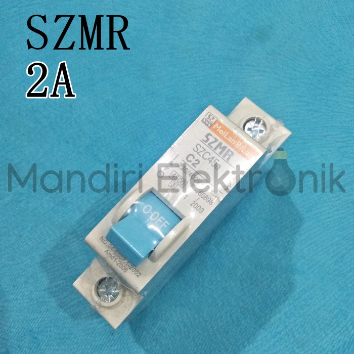 MCB 1 Phase 2A , 4A , 10A , 16A , 20A SZMR