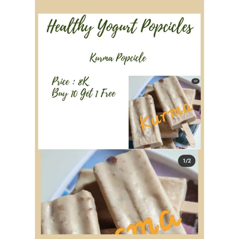 

Kurma Popcicle