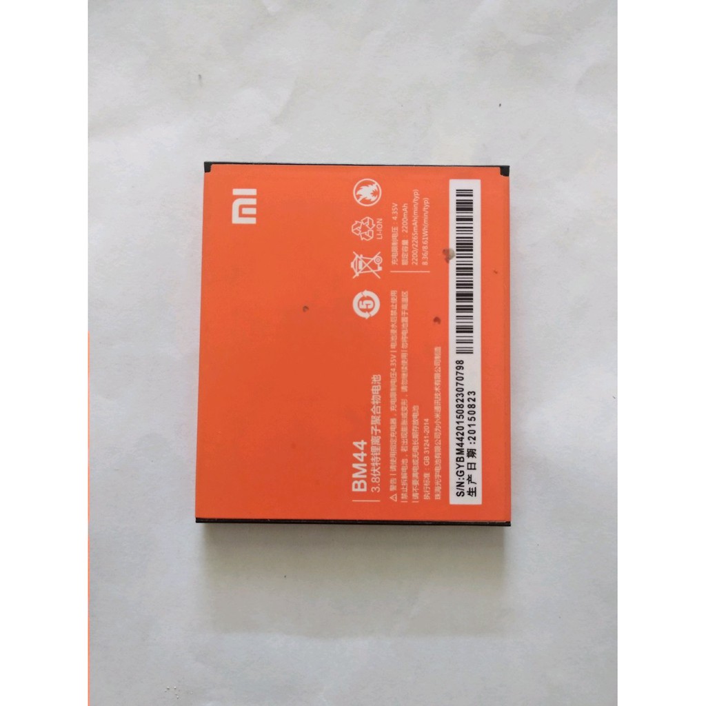 baterai batre xiaomi redmi 2 BM44 original