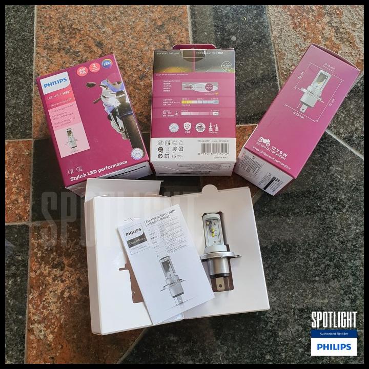 Philips Led Hs1 H4 Lampu Motor Ultinon Moto Led