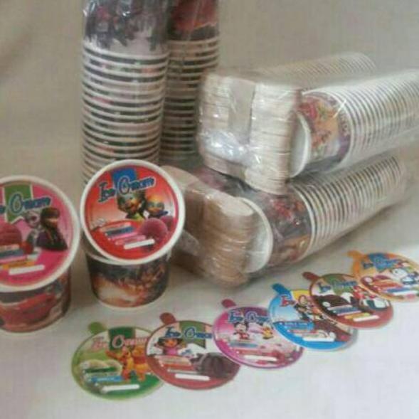 

Murah Lebay--Cup paper Es Krim 50 ml