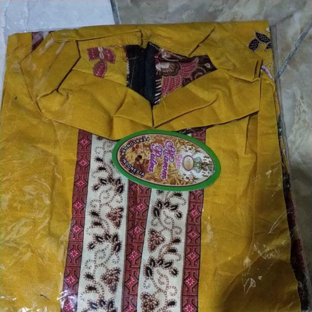 Tunic Marisa Tunic Batik Cantik Tunik Batik Formal Seragaman Batik Kerja Bagus Modern Modis Muslim