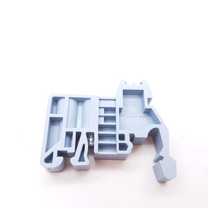 EUK Screw fixed Gray Terminal Block End Stopper Fittings Din Rail blok