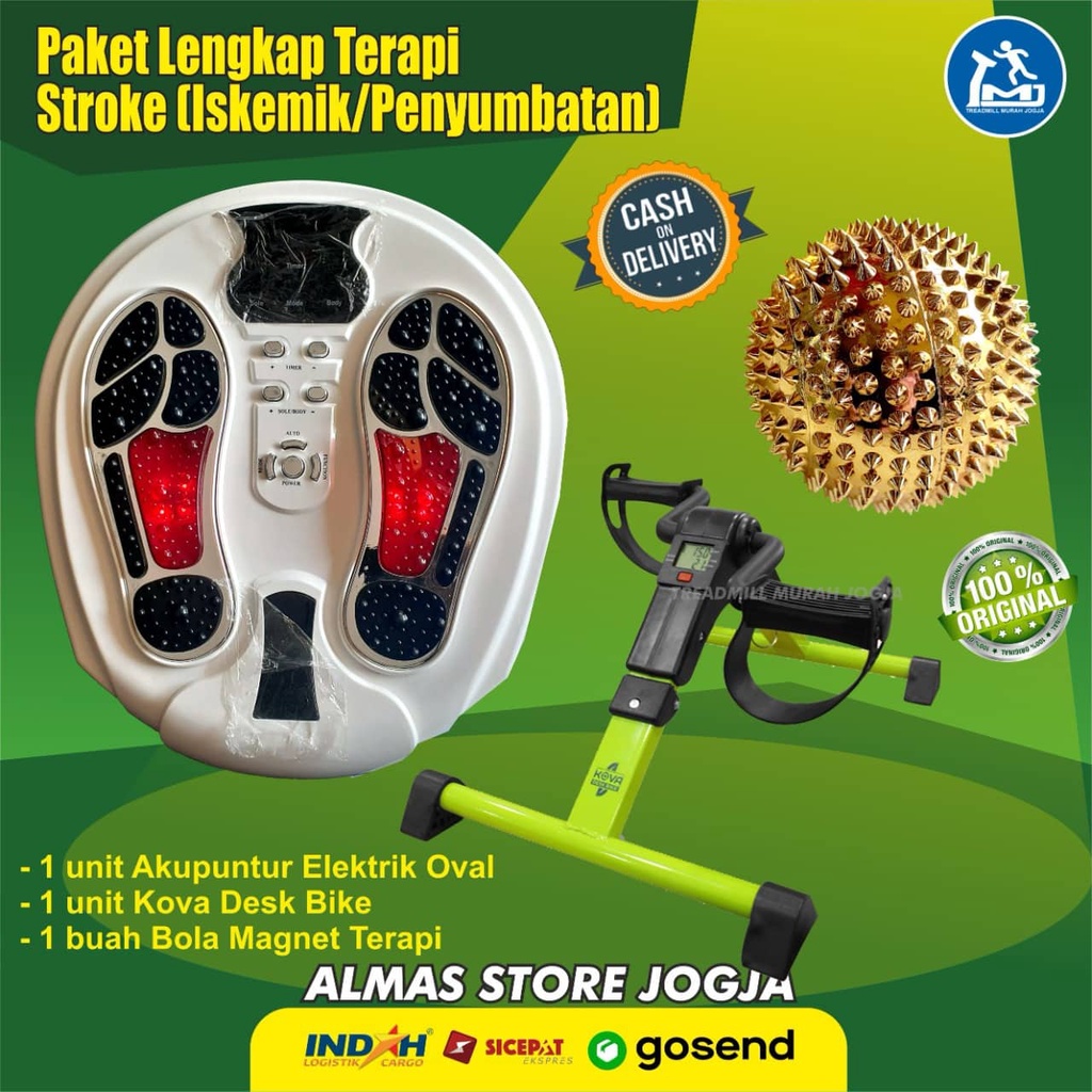 Alat Terapi Pijat Stroke Kaki Tangan Model STRUM Sengat Listrik Menormalkan Urat Syaraf Alat Akupunt