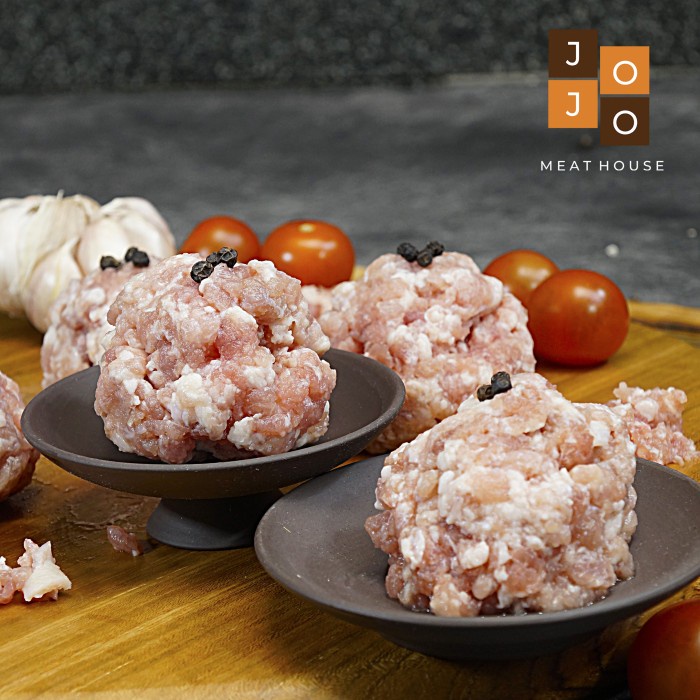 

DAGING GILING CINCANG LEHER DAGING BABI IMPORT MINCED PORK ORGANIK