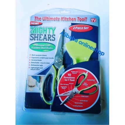 

New Mighty shears / gunting multifungsi serba guna