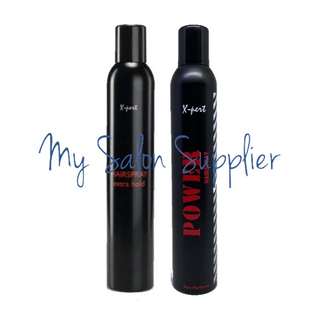 X-Pert Xpert Hair Spray Hairspray Extra Hold / Power Non Perfume 376ml Hair Spray