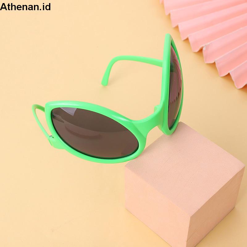 COD Kacamata Alien nct Fashion Kacamata Hitam Wanita/Pria Sunglasses Untuk Perlengkapan Festival / Pesta